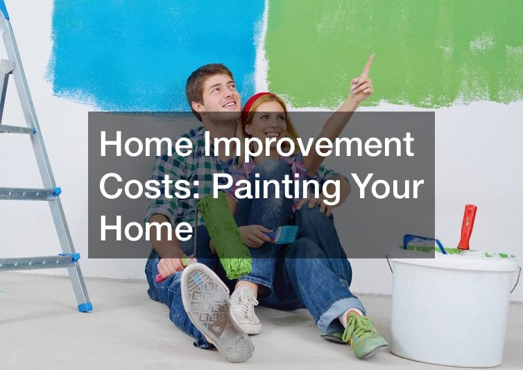 Home Improvement Costs  Painting Your Home